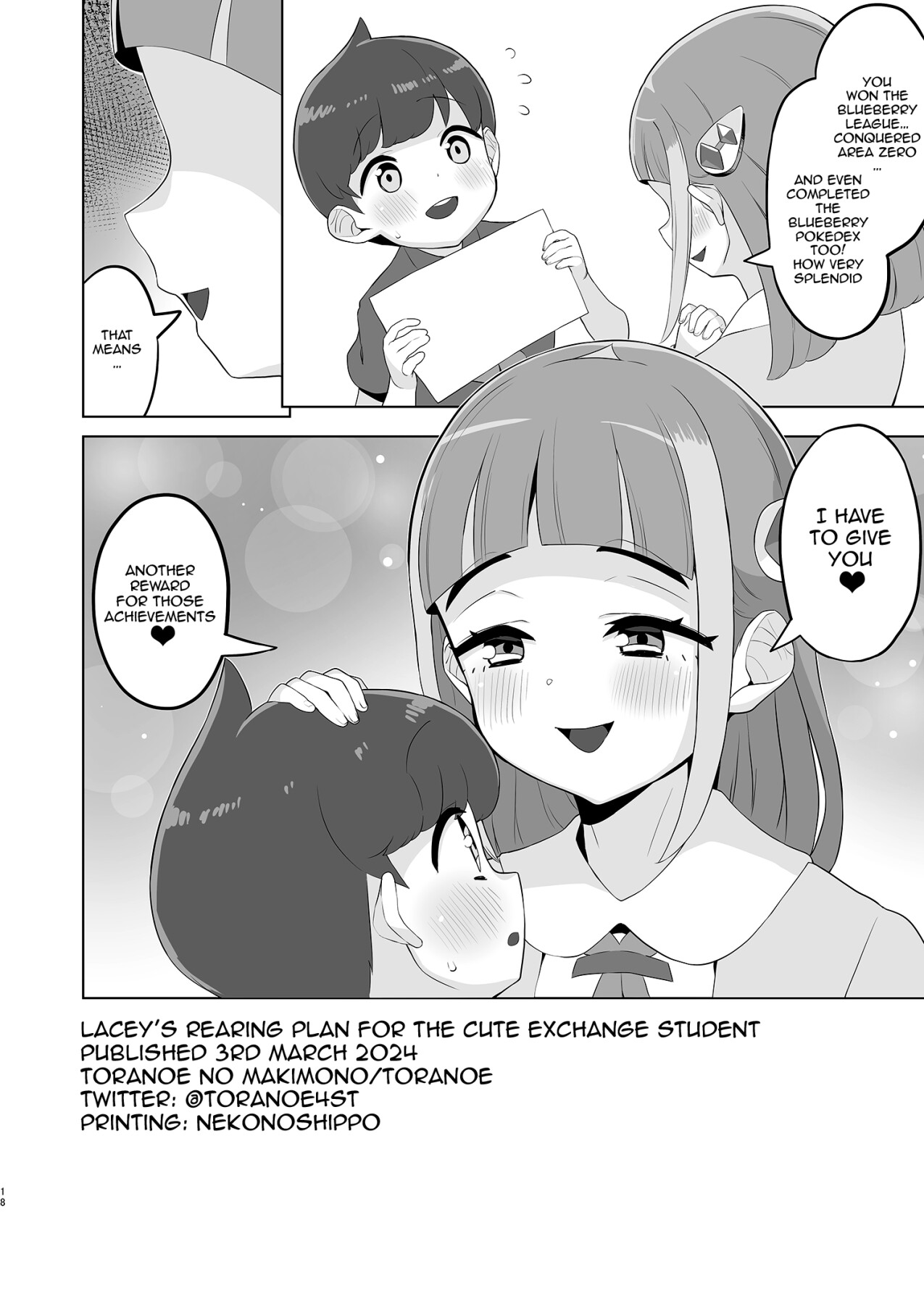 Hentai Manga Comic-Lacey's Cute Exchange Student Raising Program-Read-17